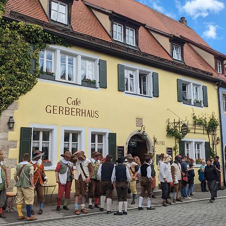 Hotel Gerberhaus Rothenburg ob der Tauber Exterior foto