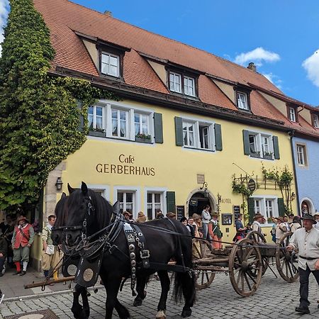 Hotel Gerberhaus Rothenburg ob der Tauber Exterior foto