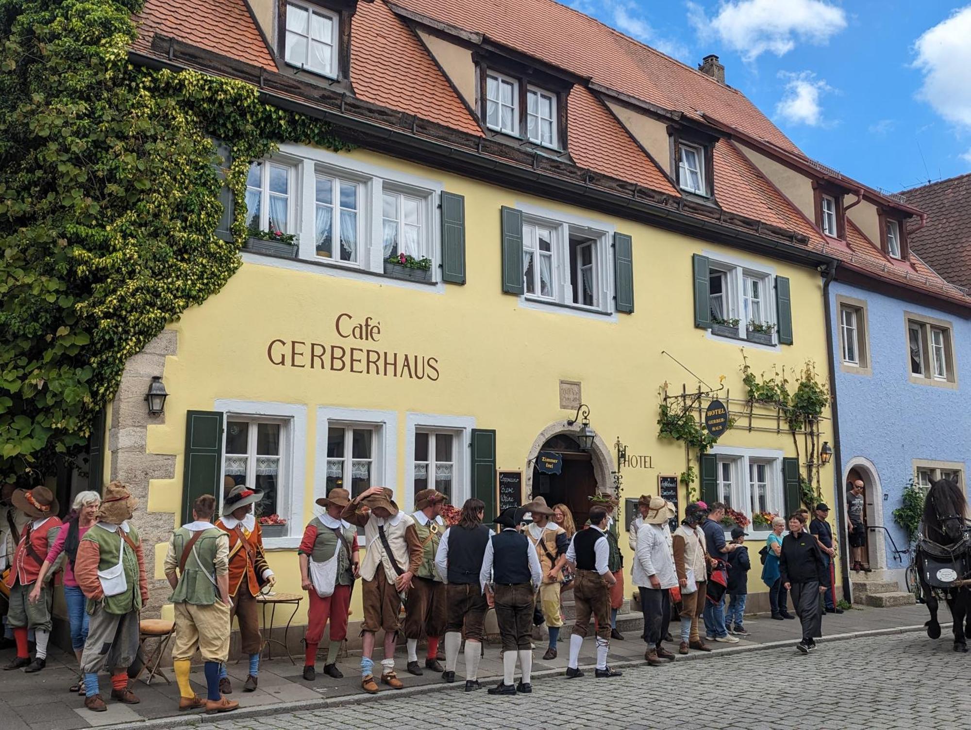 Hotel Gerberhaus Rothenburg ob der Tauber Exterior foto