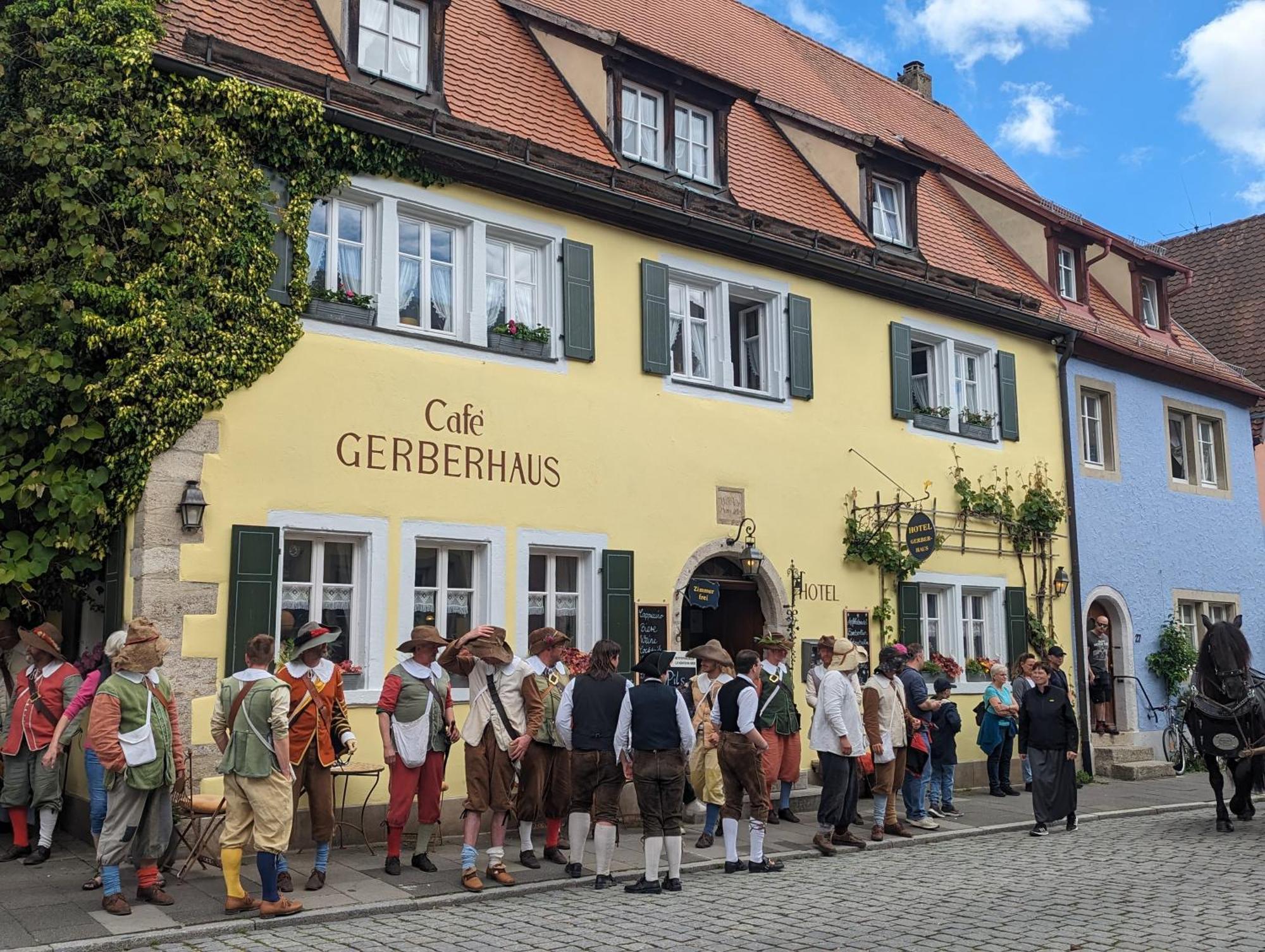 Hotel Gerberhaus Rothenburg ob der Tauber Exterior foto