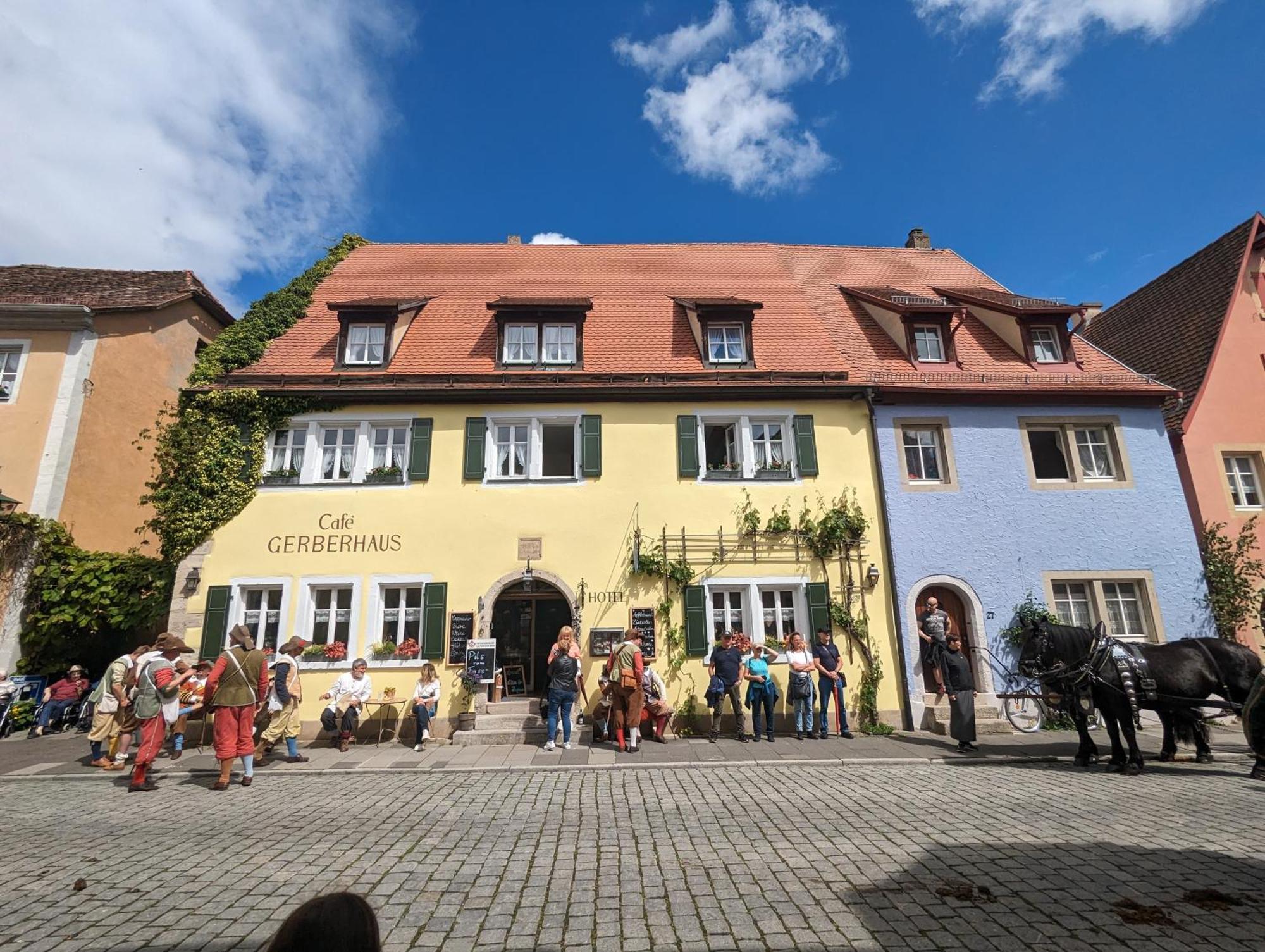 Hotel Gerberhaus Rothenburg ob der Tauber Exterior foto