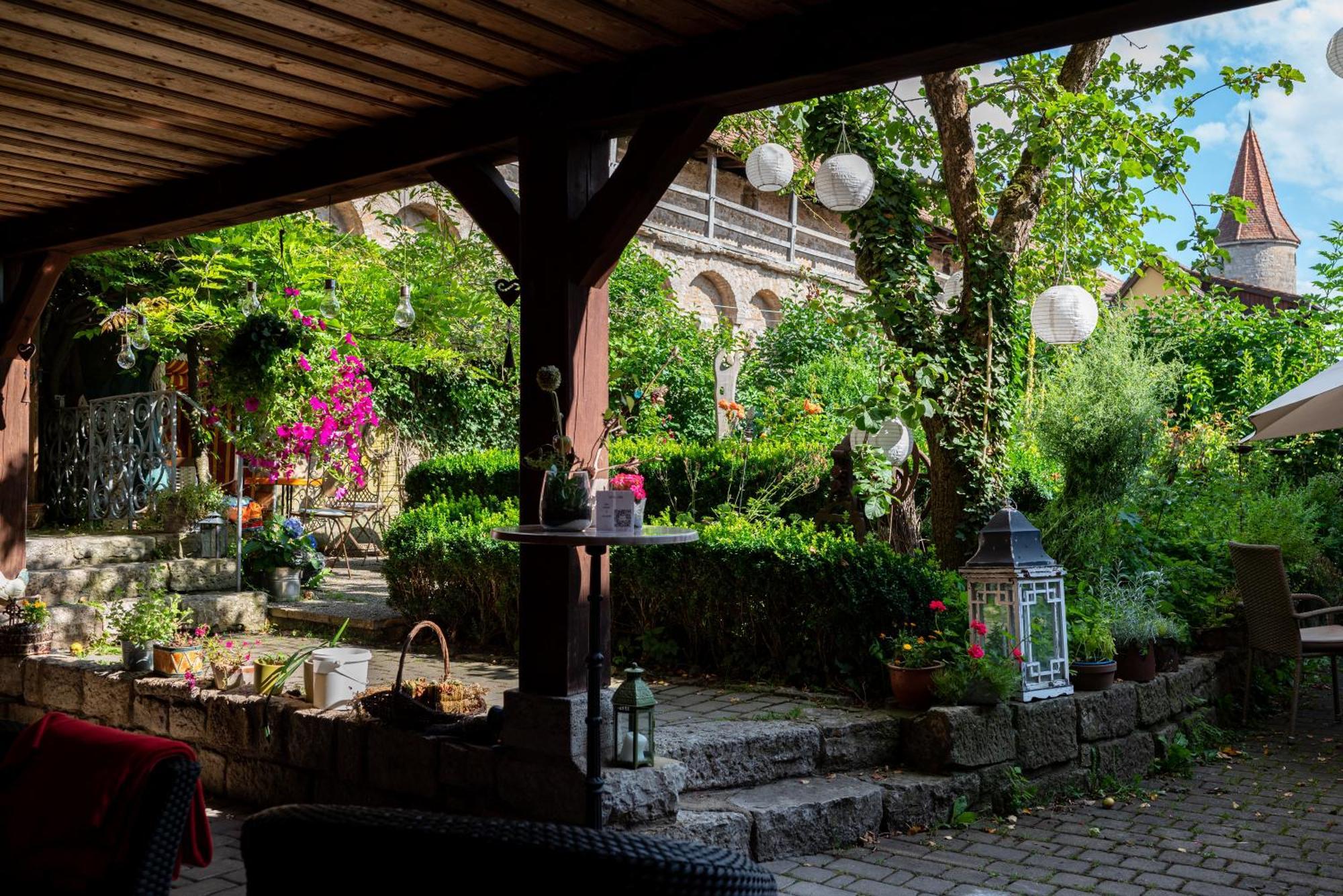 Hotel Gerberhaus Rothenburg ob der Tauber Exterior foto